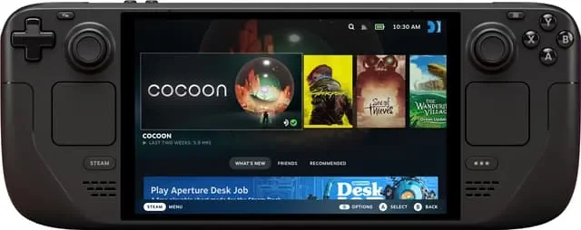 Valve Steam Deck 7" 16GB 256GB SSD -käsipelikonsoli - Musta