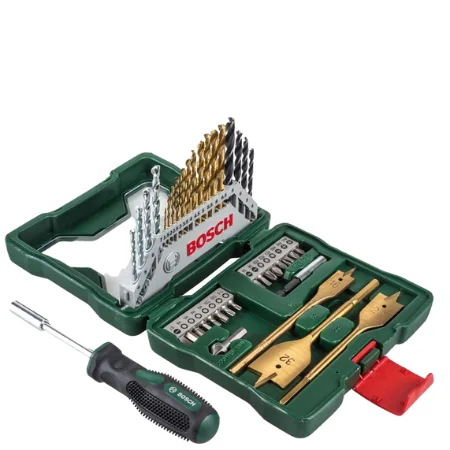 Bosch X-Line titaaniporakone- ja teräsarja - 41 kappaletta