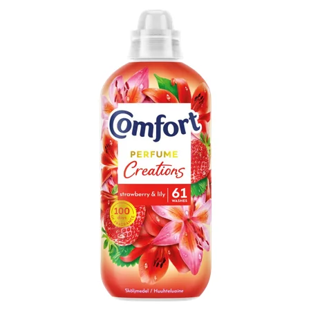 Comfort Perfume Creations Strawberry & Lily Fabric Conditioner - 1100 ml