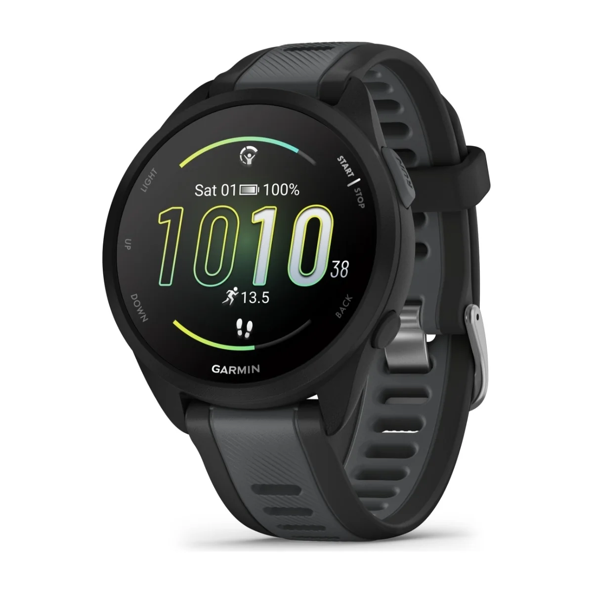 Garmin Forerunner 165 Music juoksu älykello AMOLED, musta/harmaa