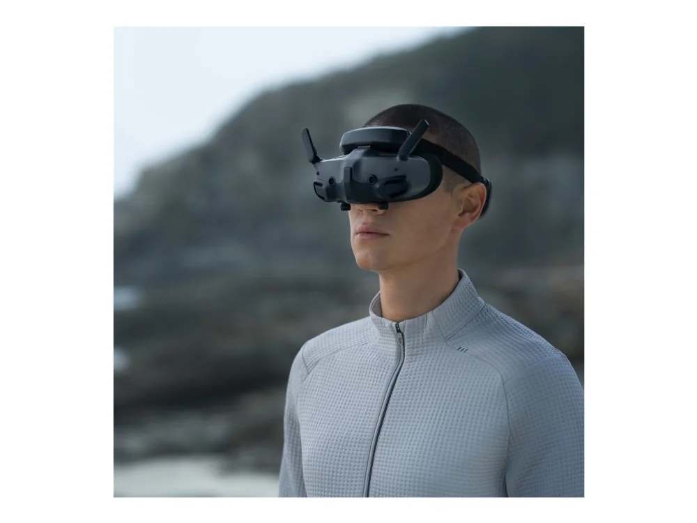 DJI Goggles 3, Erikoiskypäränäyttö, musta, Harmaa, Yksivärinen, 5,6 cm, 7,2 cm, 44°