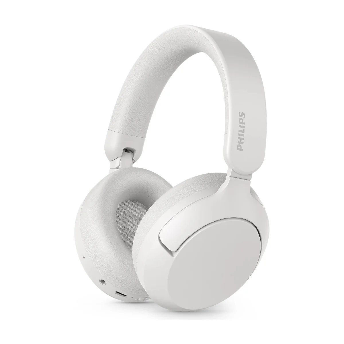 Philips TAH6000WT - headphones with mic - 3.5 mm jack USB-C