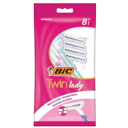 BIC Twin Lady Kertakäyttöiset Höylät - 8 kpl