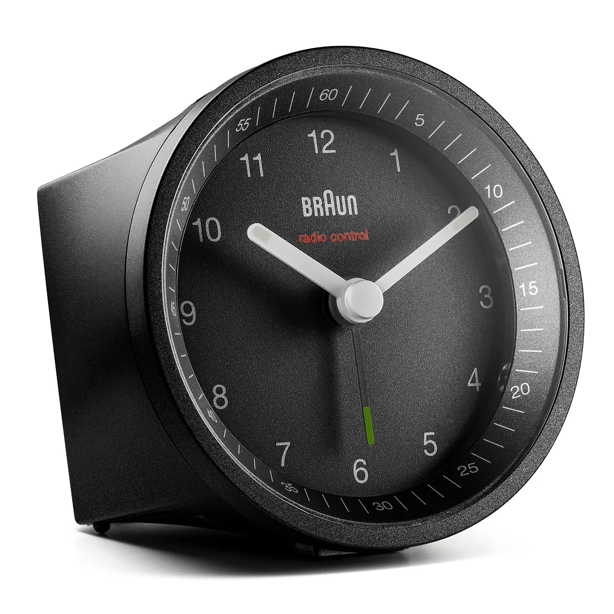 Braun BC07 - Hälytys Kello - round - quartz - desktop - Musta