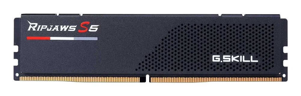 G.Skill Ripjaws S5 DDR5-5200 - 24GB - CL40 - Single Channel (1 pcs) - AMD EXPO & Intel XMP - Musta