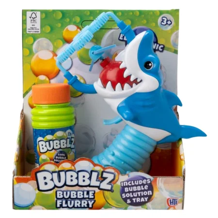 Bubblz Shark Flurry Saippuakuplaliuos – Lajitelma