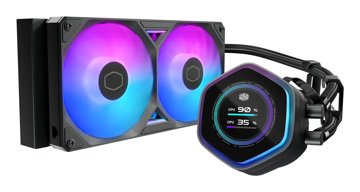 Cooler Master MasterLiquid 240 Atmos II LCD ARGB - CPU Vesijäähdytys