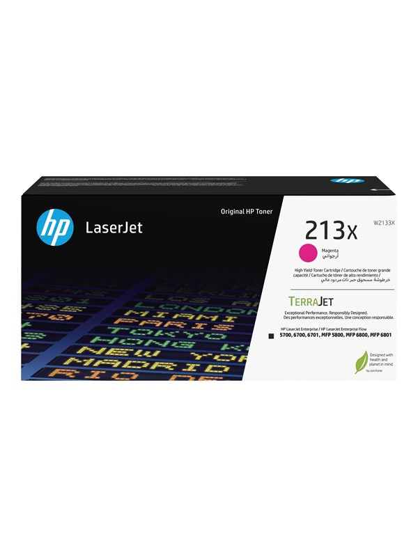 HP 213X High Yield -laservärikasetti, magenta
