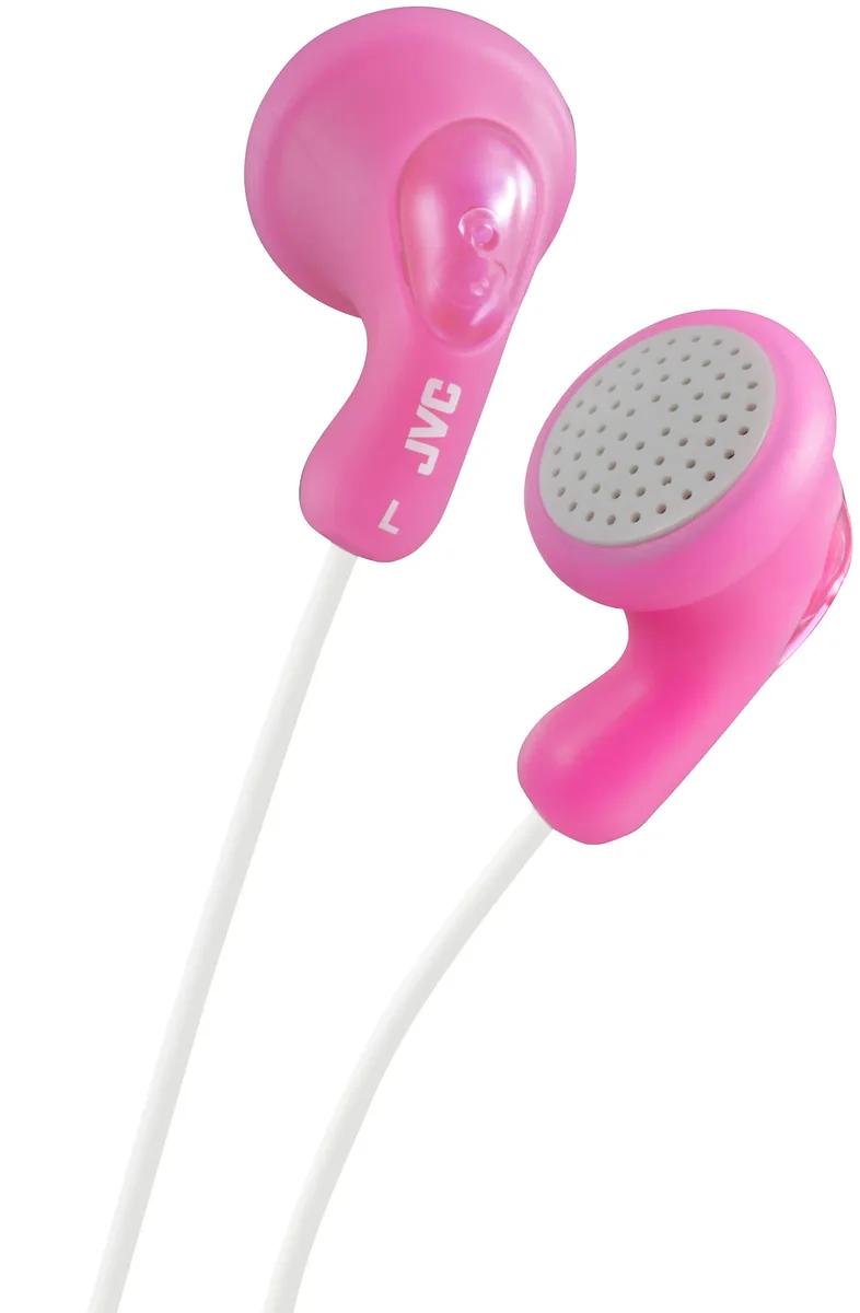 JVC HA-F14 Gumy -nappikuulokkeet, pinkki