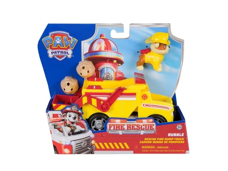 Paw Patrol Fire Rescue -ajoneuvo - Rubble