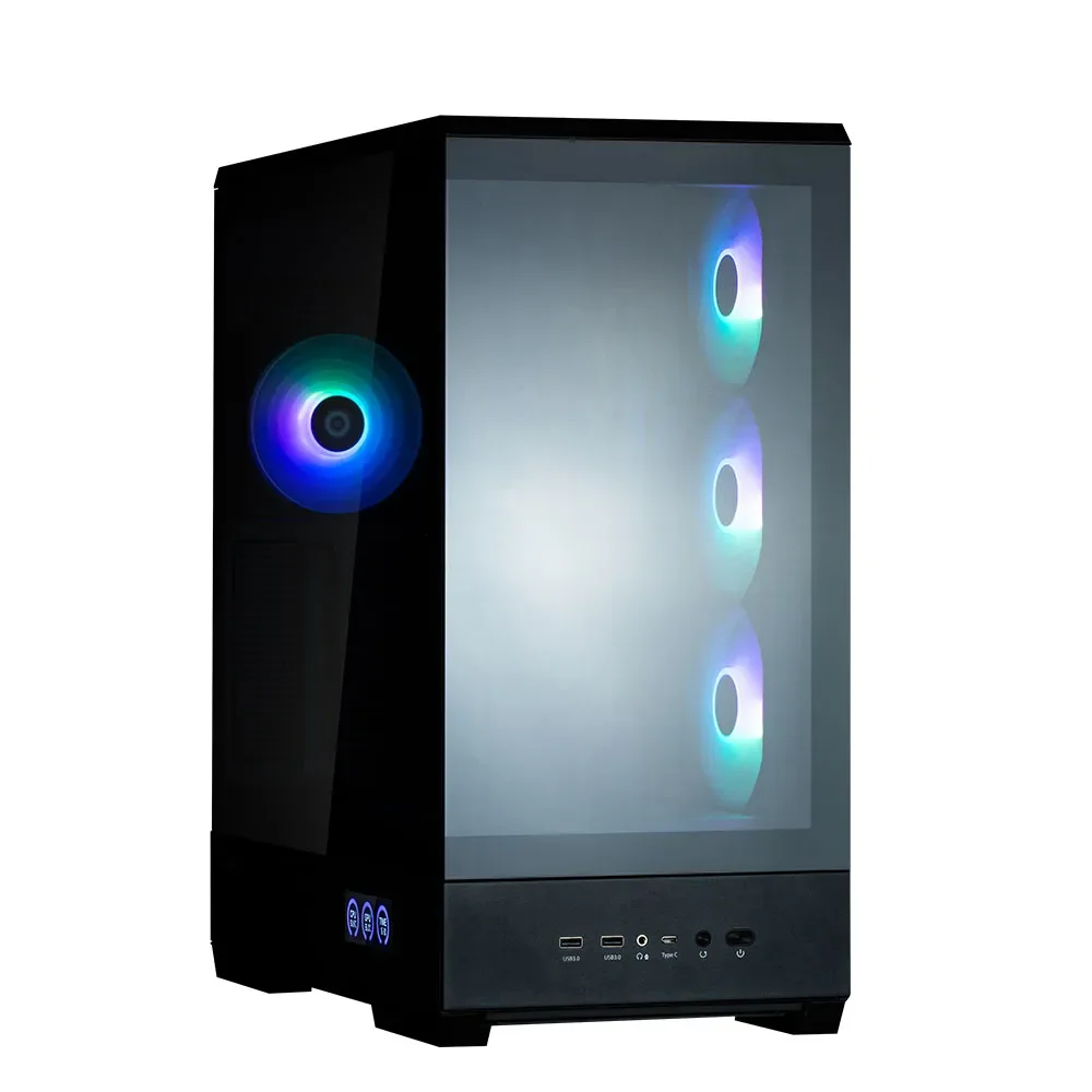 Zalman P50 DS - mid tower - ATX - Kotelot - Tower - Musta