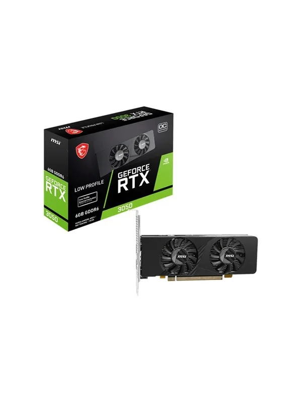 MSI GeForce RTX 3050 LP E 6 Gt OC -näytönohjain