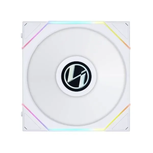Lian Li UNI FAN TL-LCD Wireless 140 White - Kotelotuuletin - 140mm - Valkoinen RGB LED valolla - 29 dBA