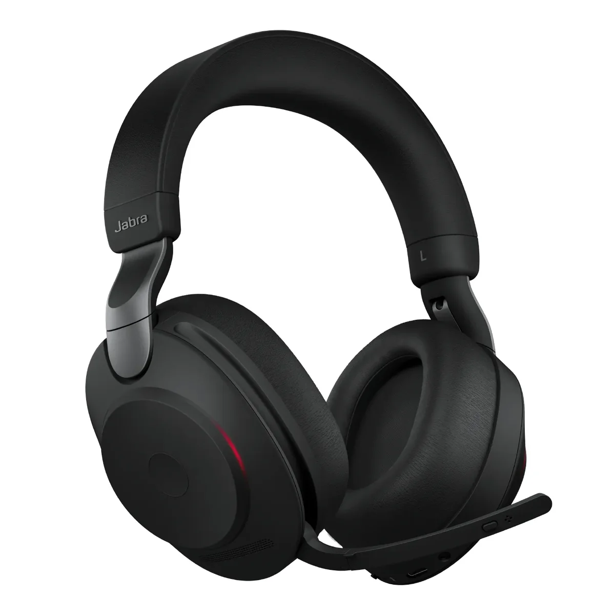 Jabra Evolve2 85 Link380a UC Stereo Stand Black