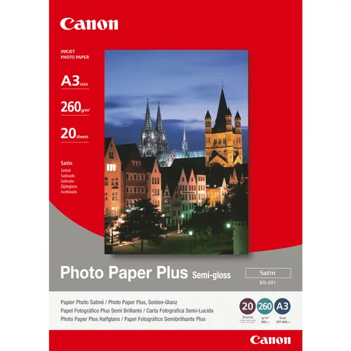 A3 SG-201 Photo Plus Semi-gloss 260g (20)