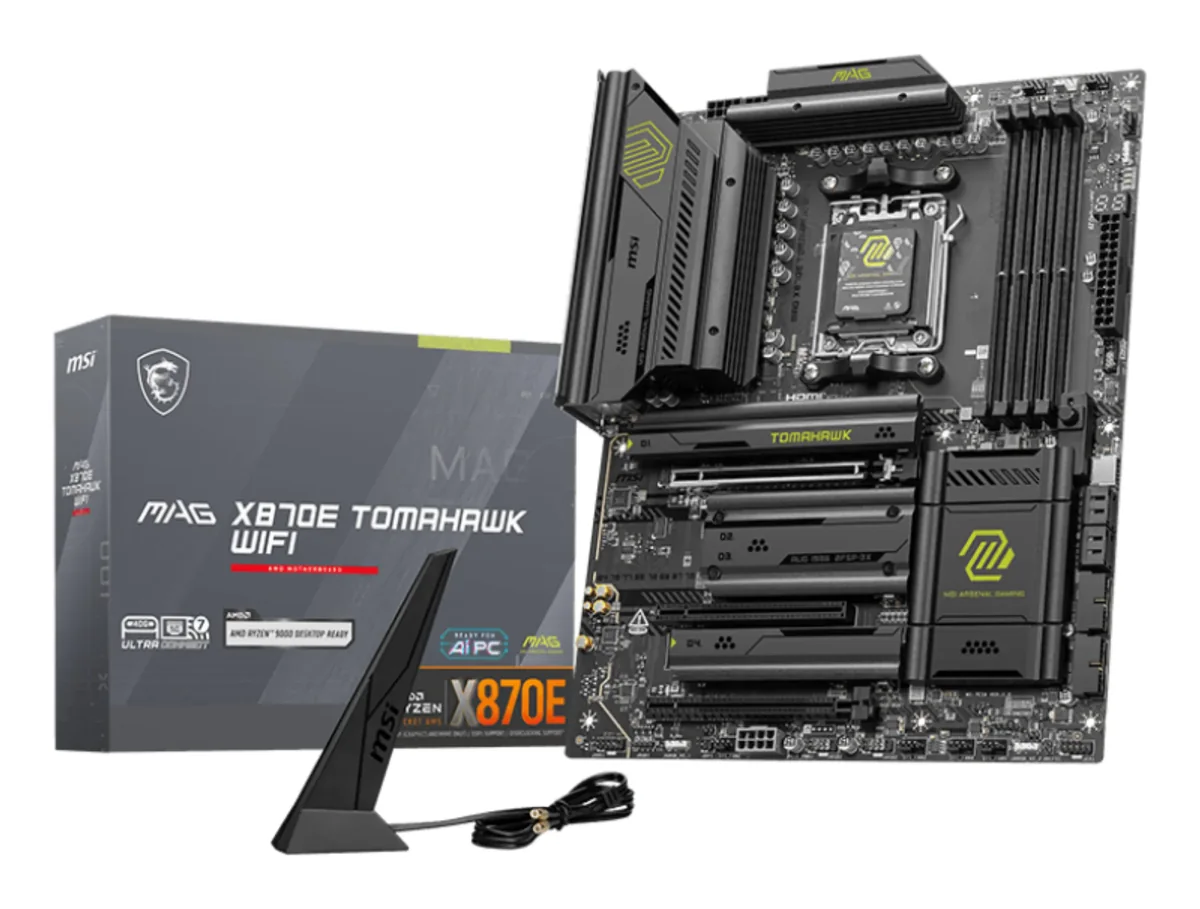 MSI MAG X870E TOMAHAWK WIFI Emolevy - AMD X870E - AMD AM5 - DDR5 RAM - ATX