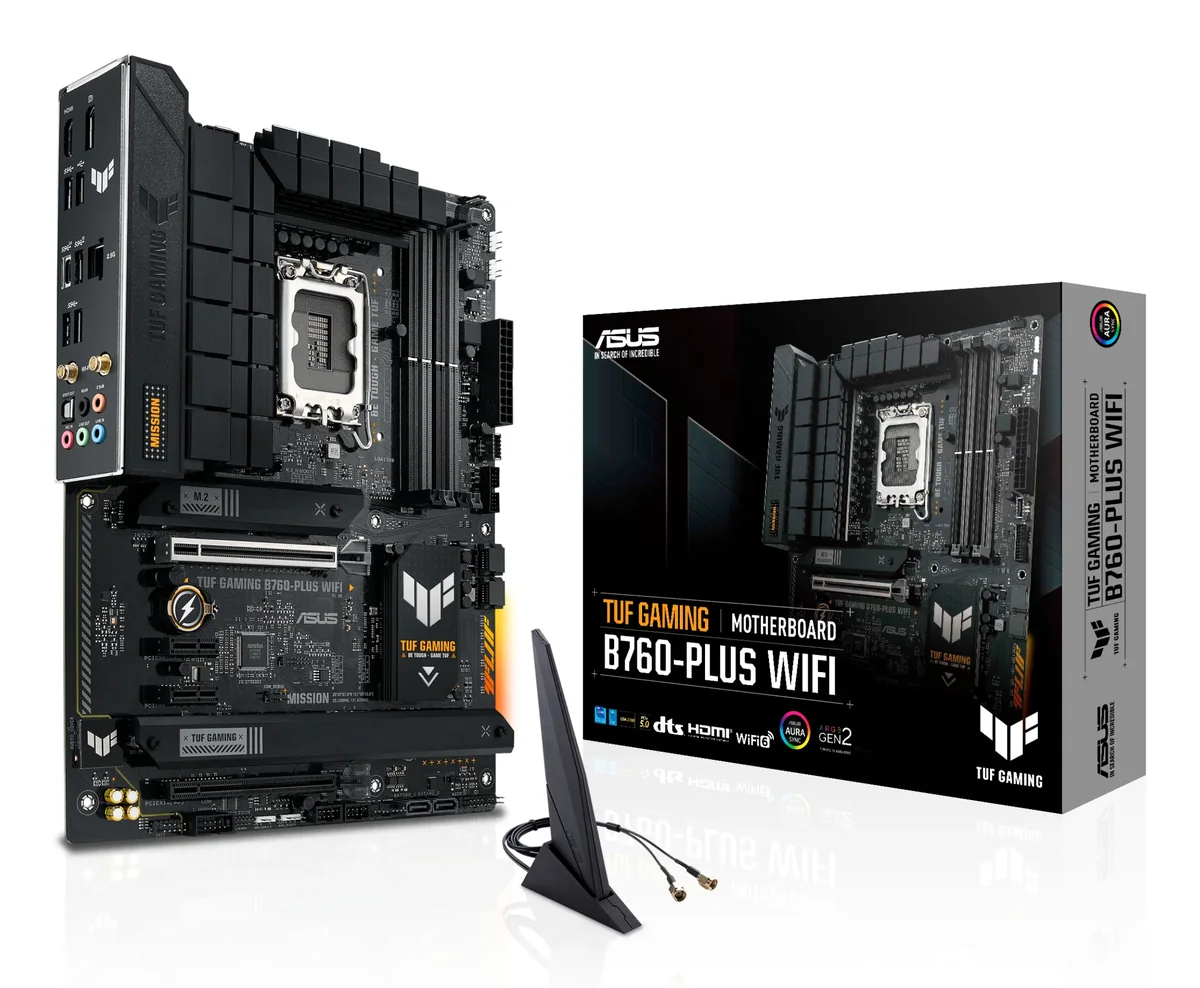 Asus TUF GAMING B760-PLUS WIFI LGA1700 ATX -emolevy