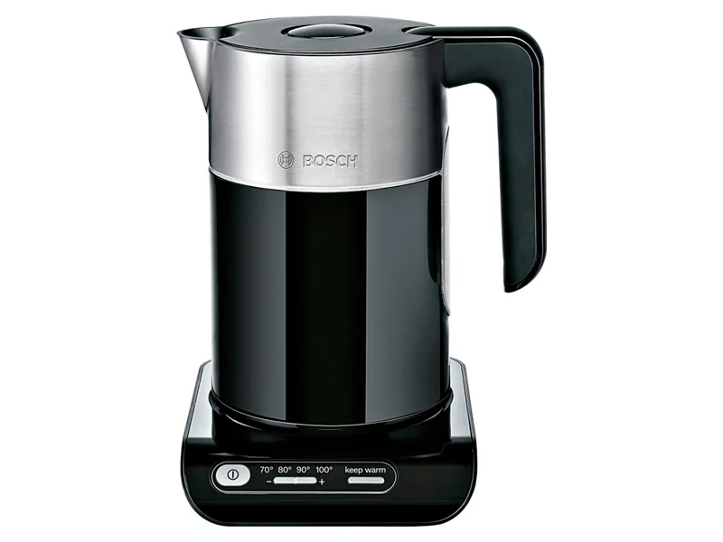 Bosch Styline TWK8613P vedenkeitin musta - 1,5 L - 2400 W