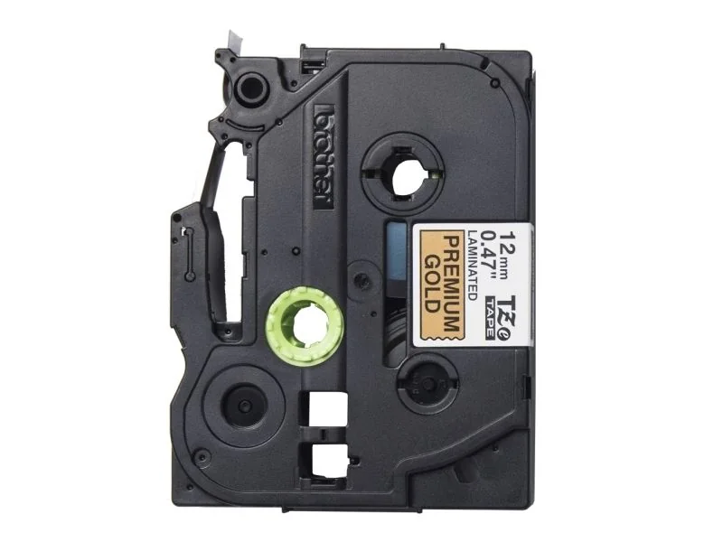 Brother TZe-PR831 12mm x 8m tape black on gold