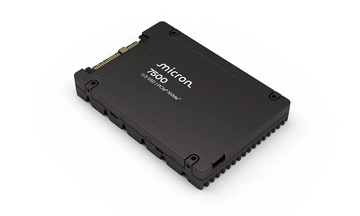 Micron 7500 MAX 800GB U.3 PCIe Gen4 NVMe SSD-levy