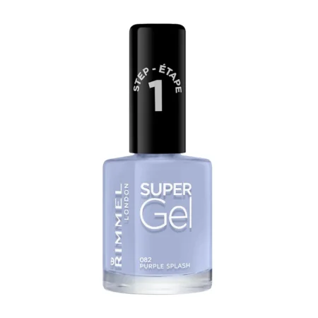 Rimmel Super Gel Kynsilakka - 082 Purple Splash (violetti roiske)