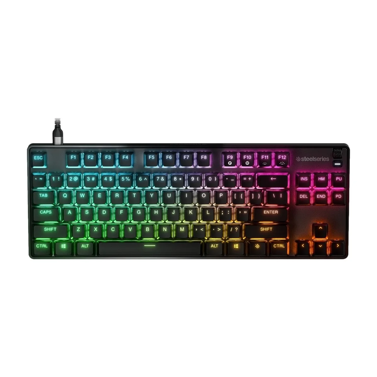 SteelSeries Apex 9 TKL -pelinäppäimistö, OptiPoint Optical, musta