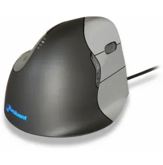 Evoluent VerticalMouse 4 -langallinen ergonominen hiiri, musta