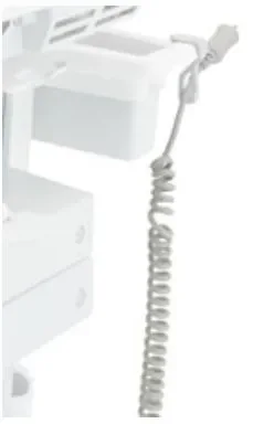 Ergotron 97-917 Virtajohto Valkoinen Valkoinen
