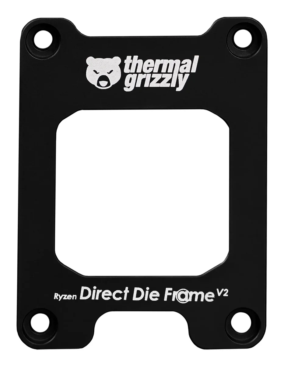 Thermal Grizzly Direct Die Frame V2 AM5 -prosessorikiinnike, musta