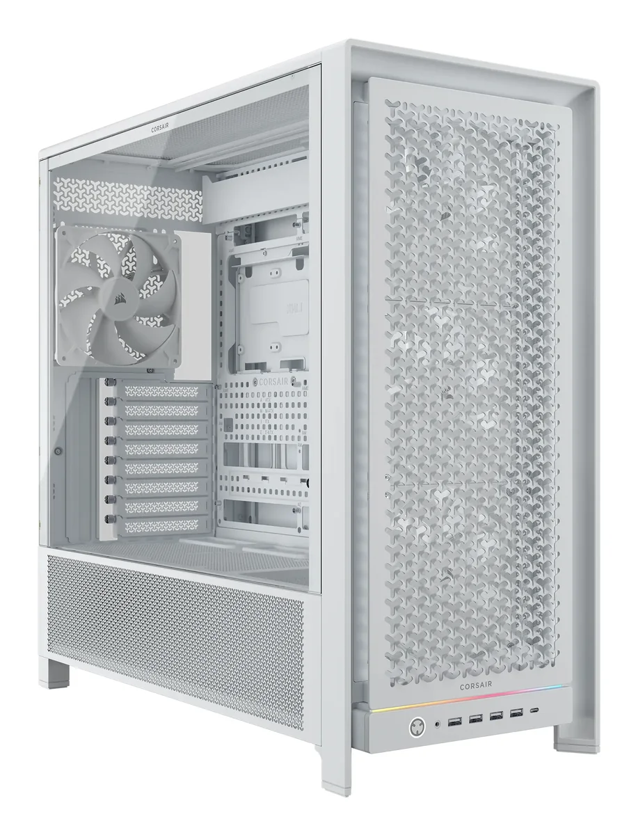 Corsair Frame 5000D RS White - Kotelot - Miditower - Valkoinen