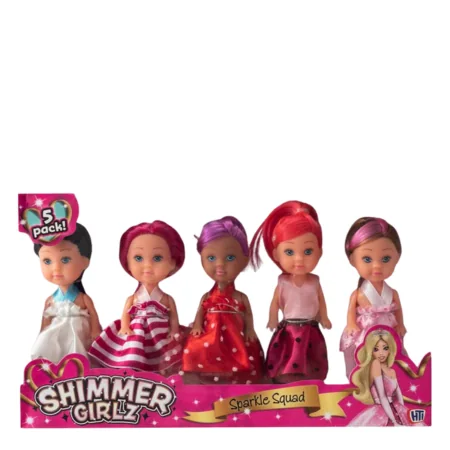 Shimmer Girlz Sparkle Squad Doll Assorted