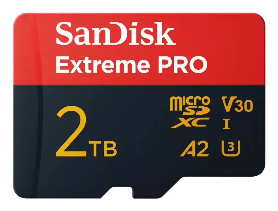 SANDISK Extreme Pro microSD/SD - 200MB/s - 2TB