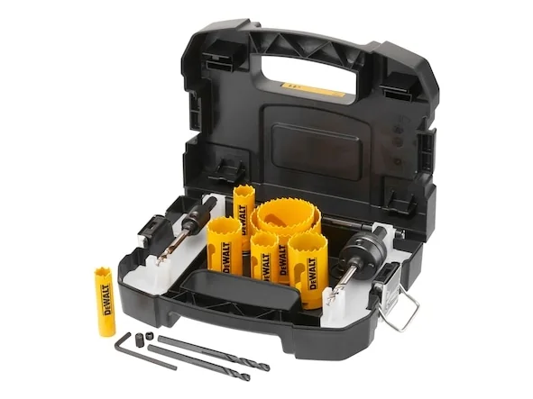 DeWALT DT90354-QZ, Poraussarja, pora, metalli, muovi, puu, metalli, 16,20,25,32,35,51,64 mm, 13 kpl