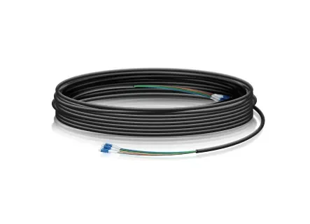Ubiquiti FC-SM-300 Outdoor OS1 Simplex LC UPC Fiber Patch Cable 91.5m - Musta - 91m