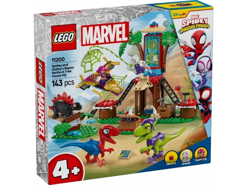 LEGO Spidey 11200 Spideyn ja Gobbyn lentotaistelu puumajalla