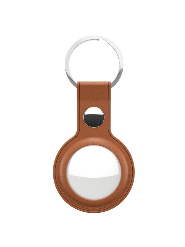 KeyBudz Nahkainen avaimenperä AirTag 2-pakkaukselle
