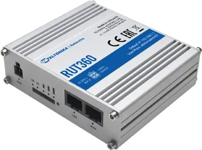 Teltonika RUT360, Matkapuhelinverkon reititin, Hopea, Alumiini, LAN, Nopeus, WLAN, 10,100 Mbit/s, IEEE 802.3, IEEE 802.3u