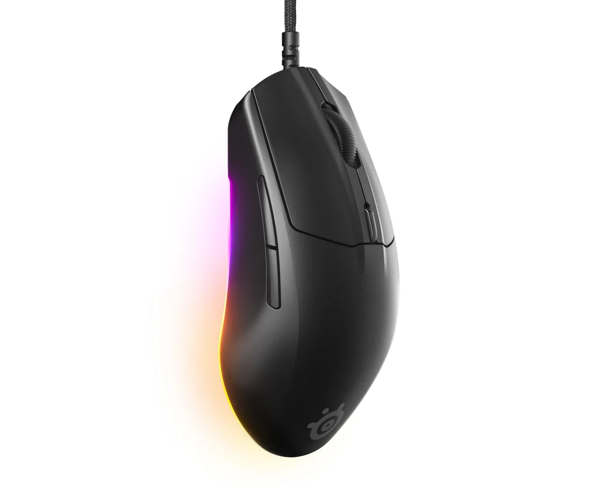 SteelSeries Rival 3 Gen 2 - Pelihiiri - Optinen - 6 painiketta - Musta