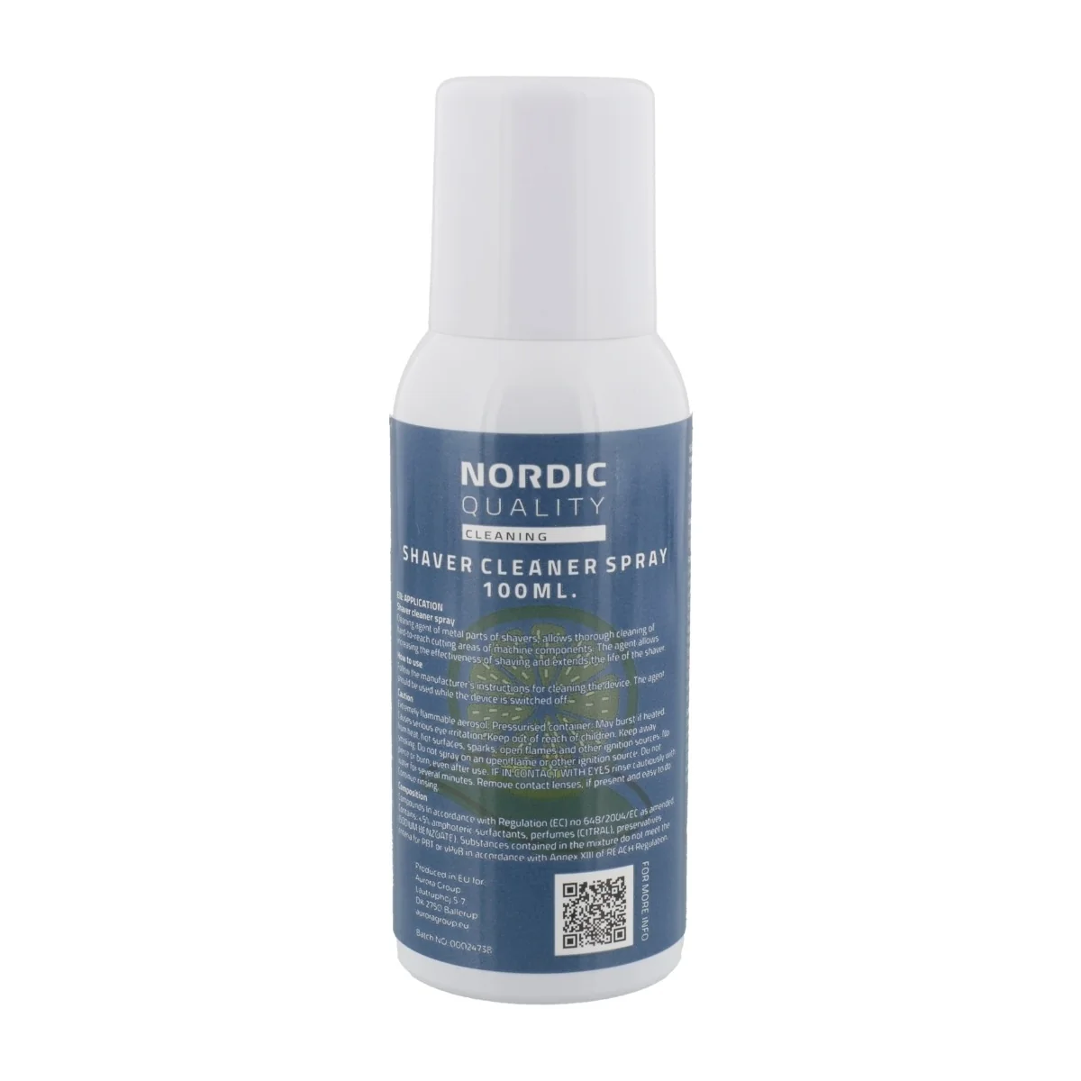 Nordic Quality Oheistarvikkeet Rengøringsspray til shaver 100ml