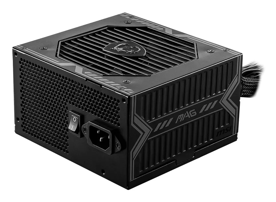 MSI MAG A550BN - Virtalähde - 550 Watt Virtalähde - 550 Watt - 120 mm - ATX 3.0 - 80 Plus Pronssi sertifioitu
