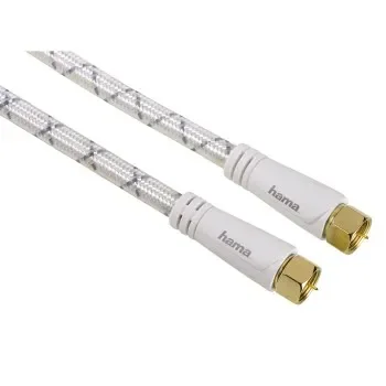 Hama HA-00122530 - Satelliittiantennikaapeli 3 m, valkoinen