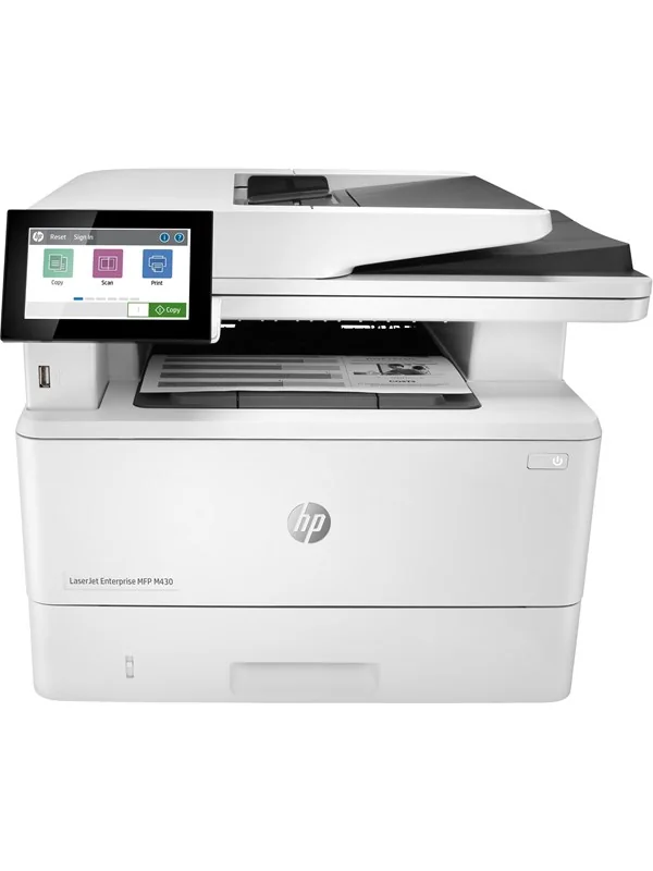HP LaserJet Enterprise MFP M430f - Monitoimitulostin - M/V - laser - 216 x 297 mm (alkuperäinen) - A4 (media) - jopa 38 sivua/min (kopiointi) - jopa 3