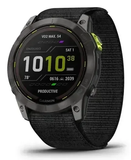 Garmin Enduro 2 Yes sport watch with strap - black - 32 GB