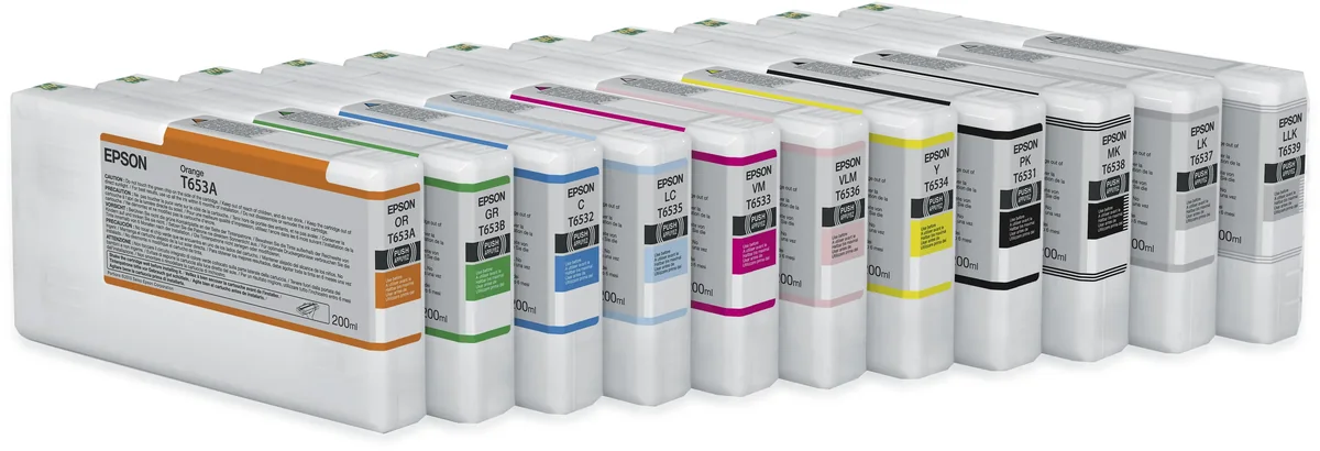 Epson T6533-mustekasetti, 200 ml, elävä magenta