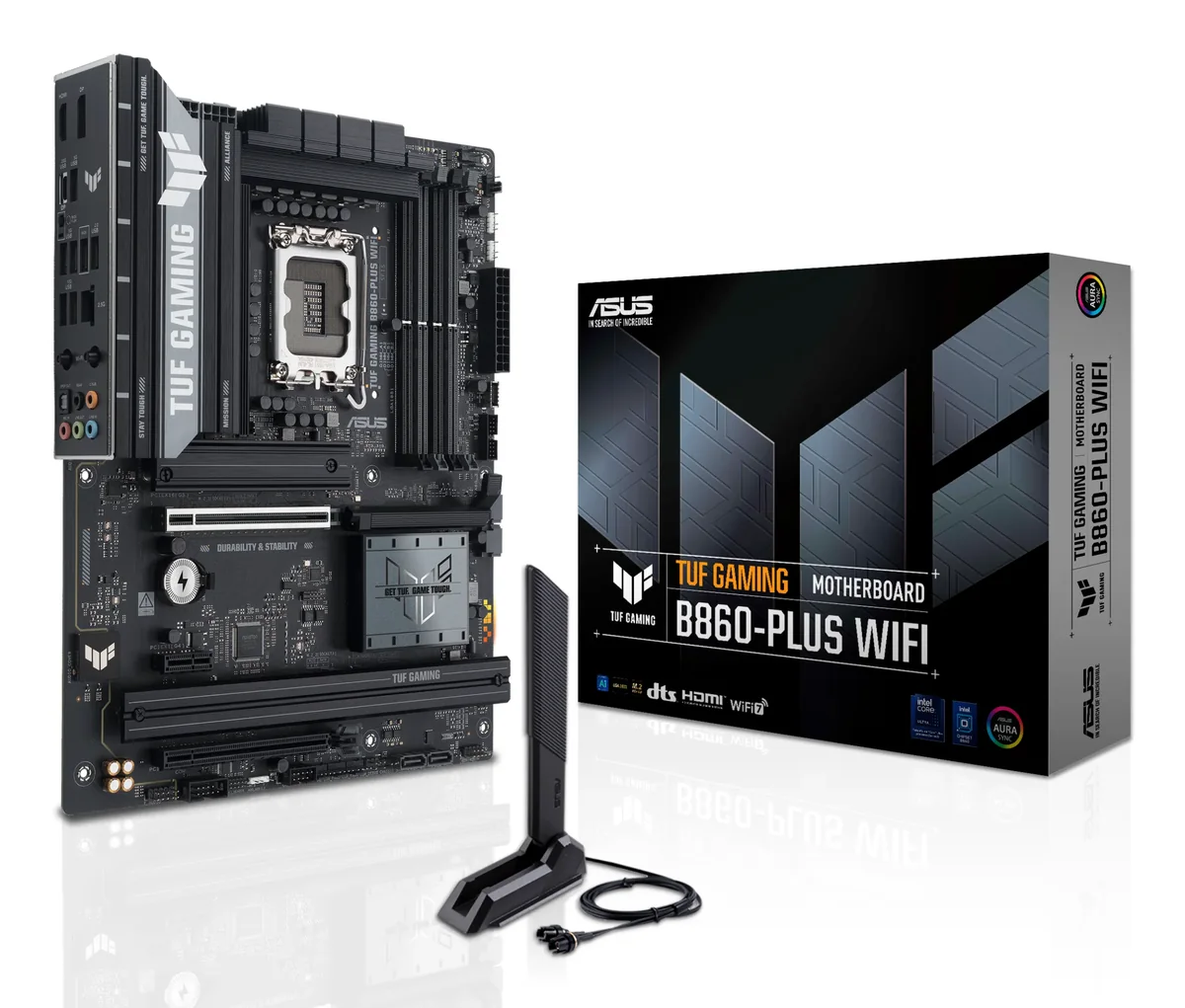 Asus TUF GAMING B860-PLUS WiFi 7 LGA1851 ATX -emolevy