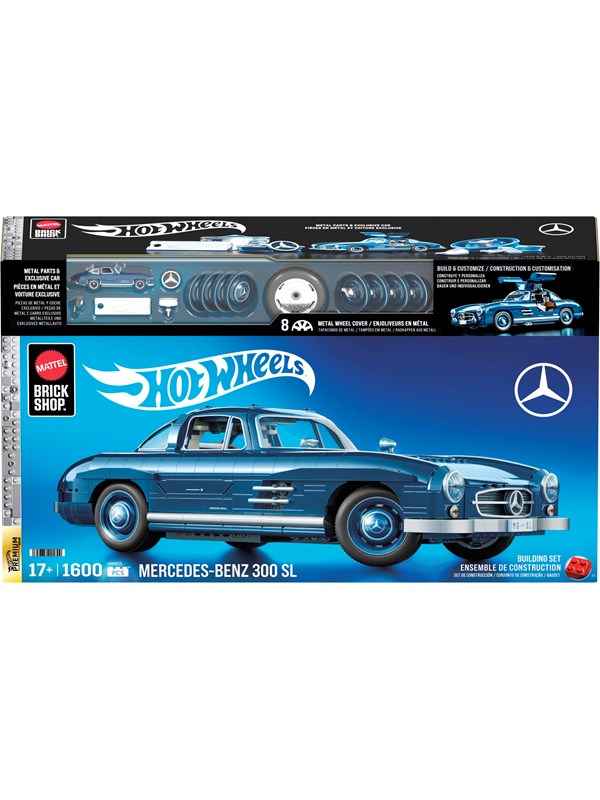 Hot Wheels Brick Shop Premium Series Mercedes-Benz SL