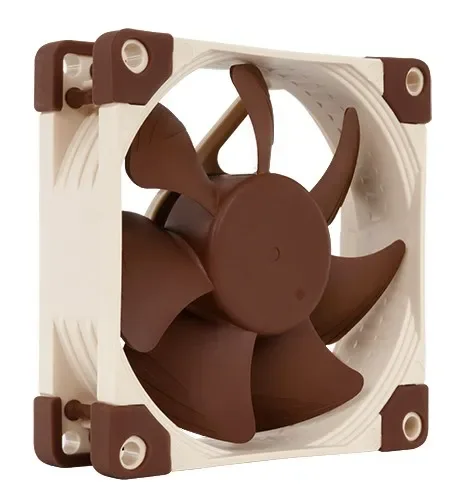 Noctua NF-A8 ULN, 80 mm, DC -tuuletin, SSO2-laakeri, beige/ruskea