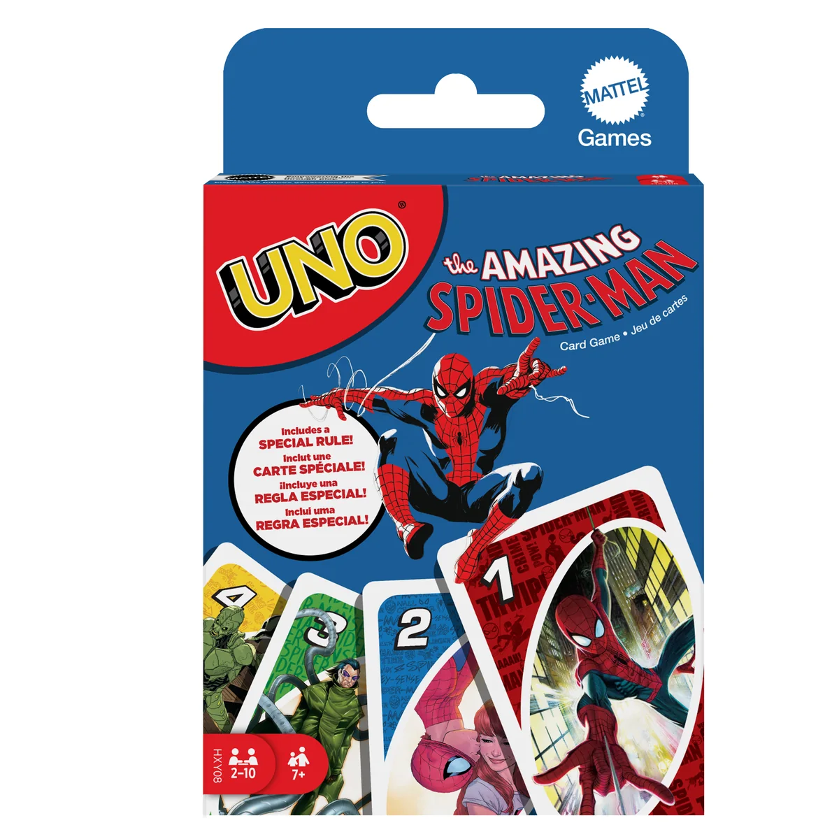 Mattel UNO The Amazing Spider-Man Play Cards
