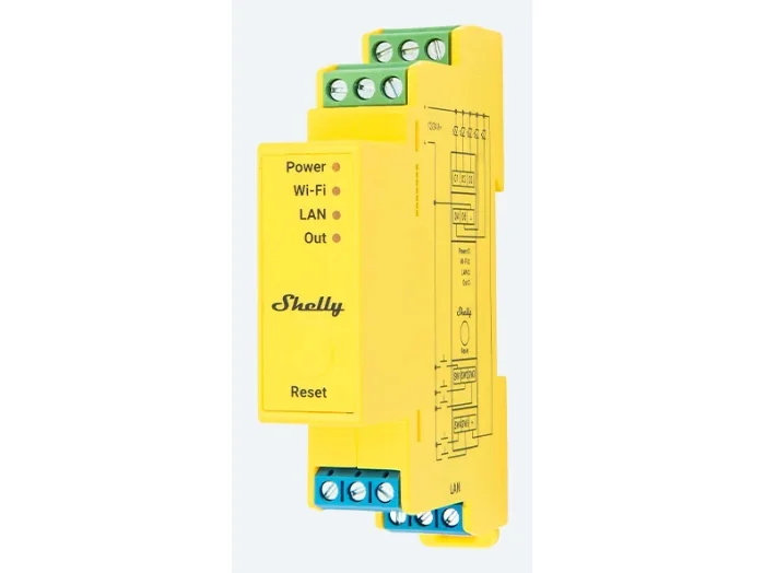 Shelly Pro RGBWW PM - WiFi 12/24V ohjain