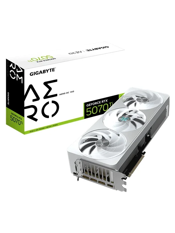 Gigabyte GeForce RTX 5070 Ti Aero 16 Gt OC -näytönohjain